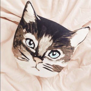 Urban Outfitters Plum & Bow Cat Pillow
